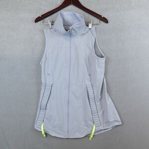Lululemon The Best Vest Jacket Two Piece Hoodie Convertible Lightweight Gray 6